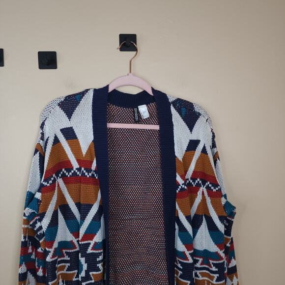 H&M Divided western open front knit cardigan Size XS - Picture 2 of 10
